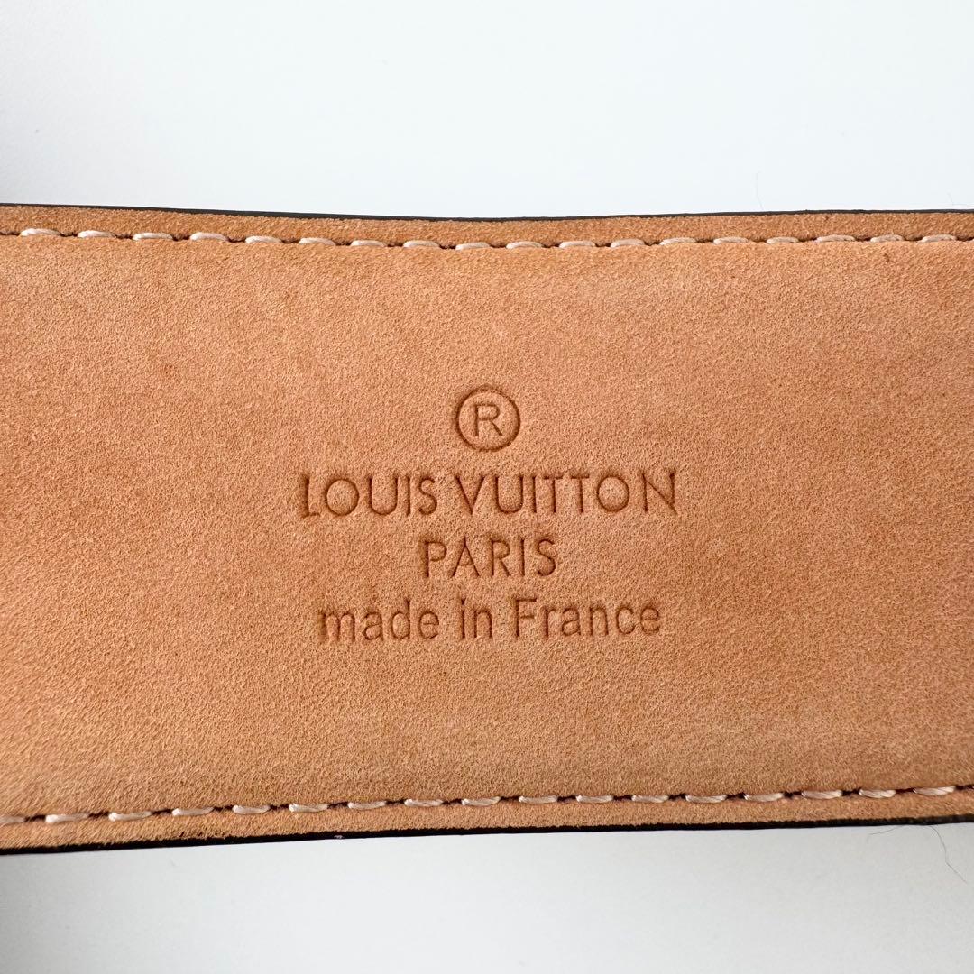 【美品】ルイヴィトン サンチュール イニシャル ダミエグラフィット LV