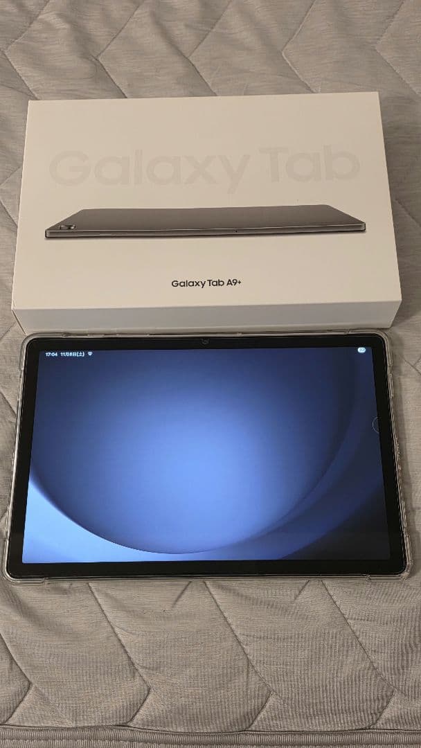 Galaxy Tab A9+ 128GB RAM8GB 保護ガラス&クリアケース