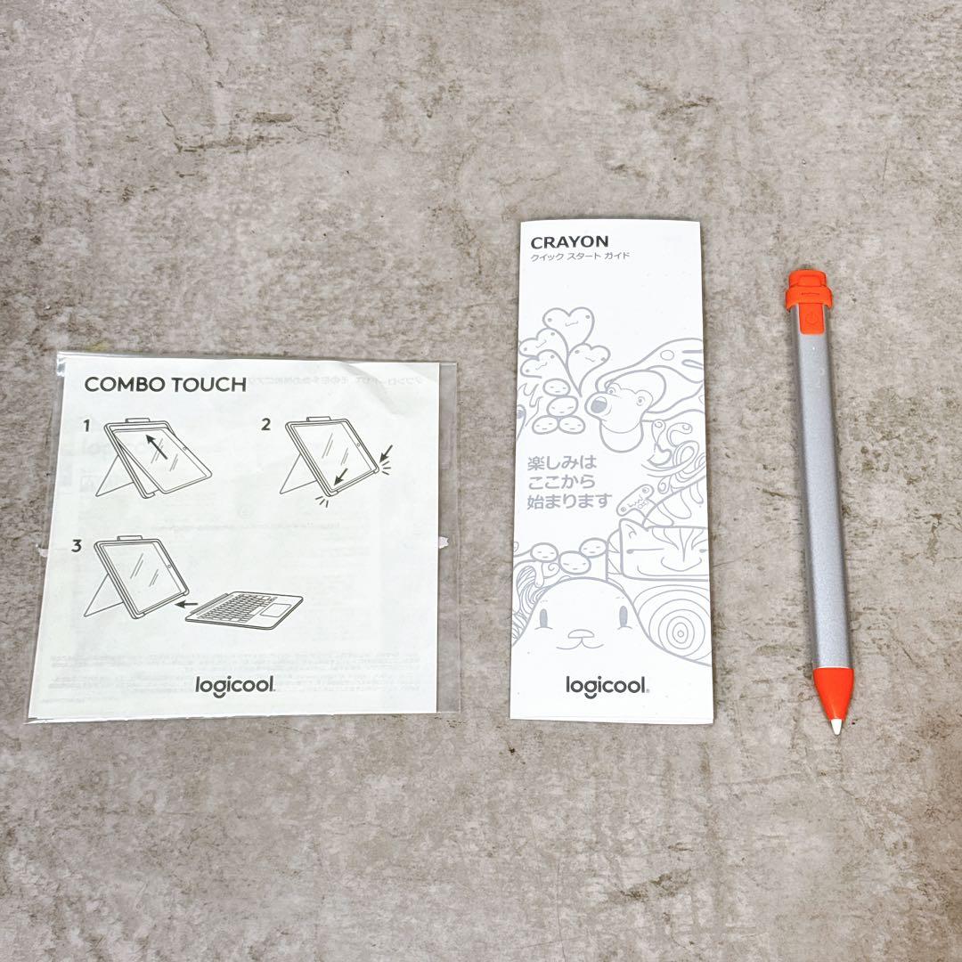 【純正ペンシル付き】ロジクール iPad 10.2インチ ComboTouch