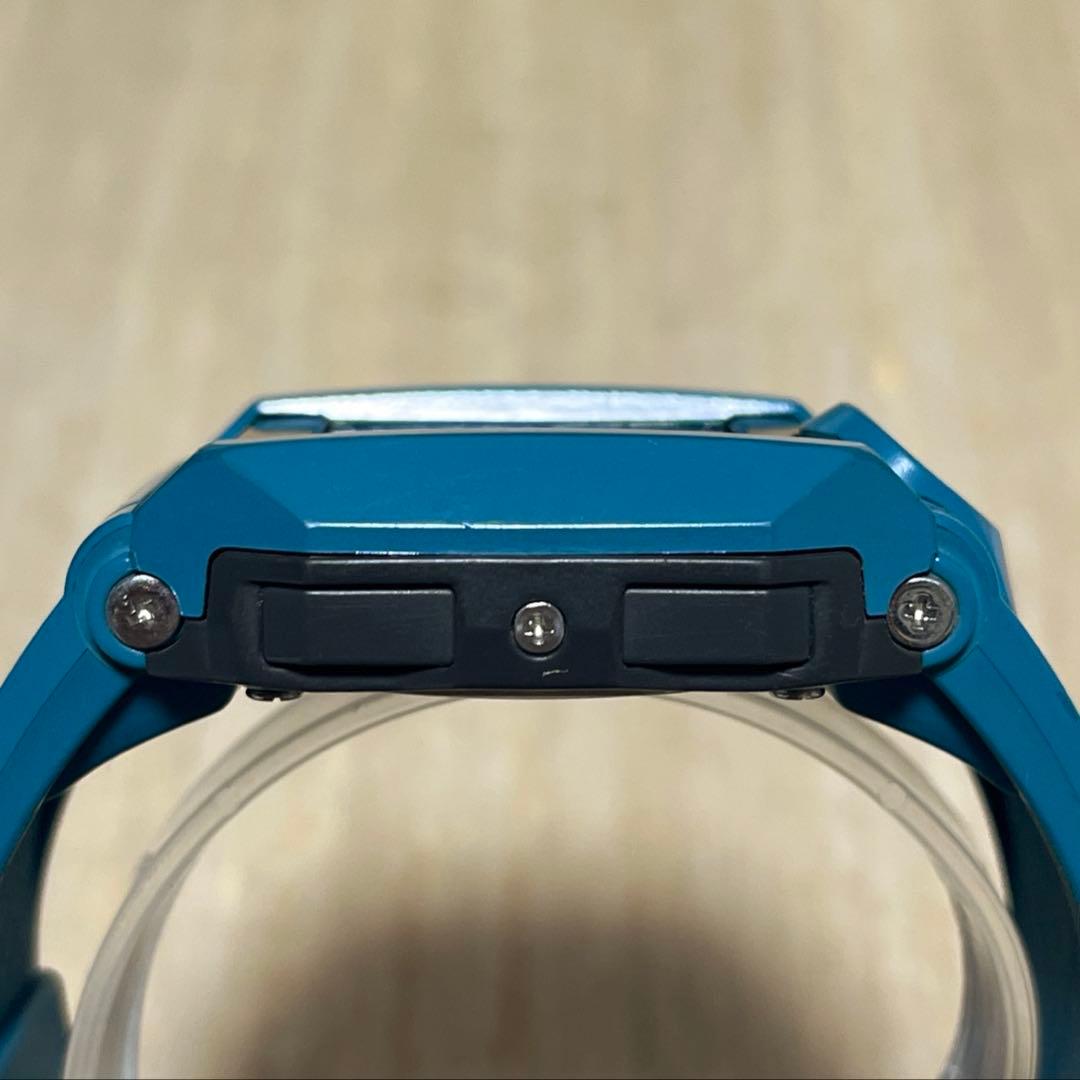 エ*)様 【完動美品】G-SHOCK G-8100ターコイズブルー★デュアルイル