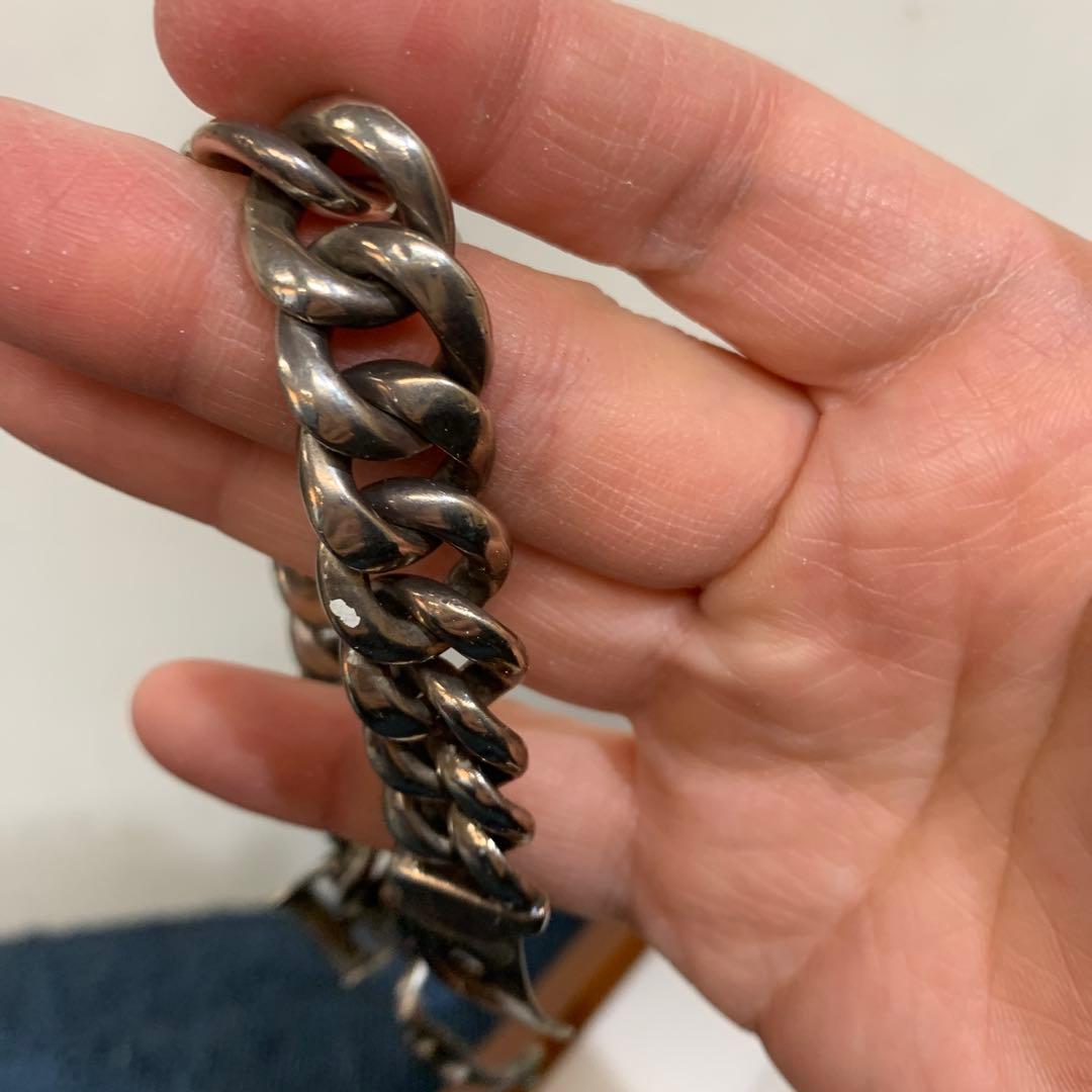 【希少】Clio blue クリオブルー 自動巻き シルバー925 時計 裏スケ