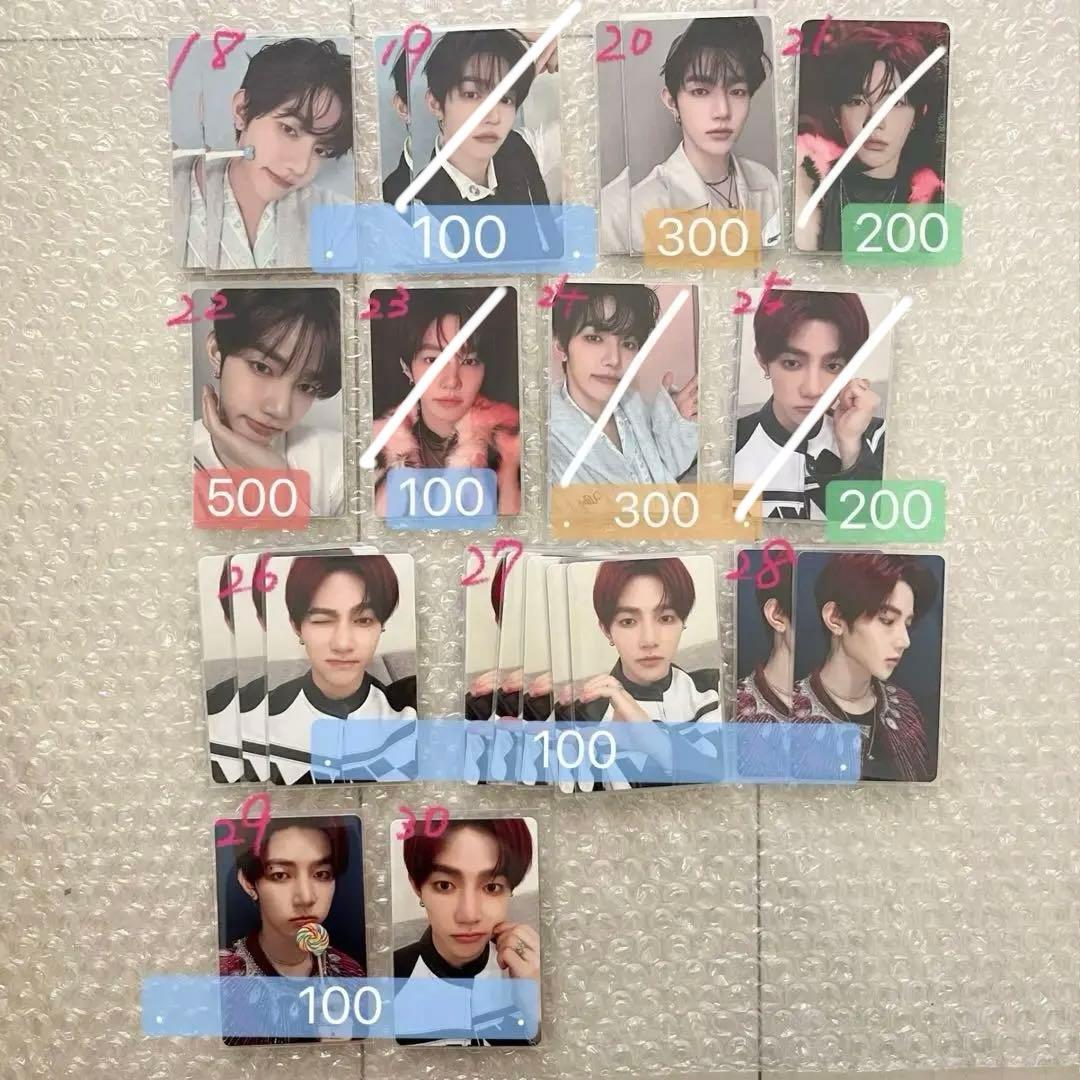 ZEROBASEONE ジャンハオ ソクマシュー トレカ まとめ売り