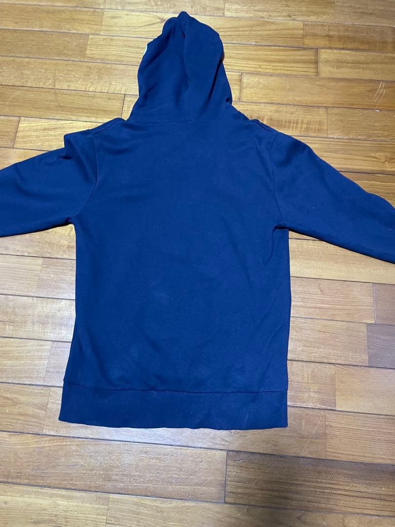 Supreme ボックスロゴ パーカー ネイビー