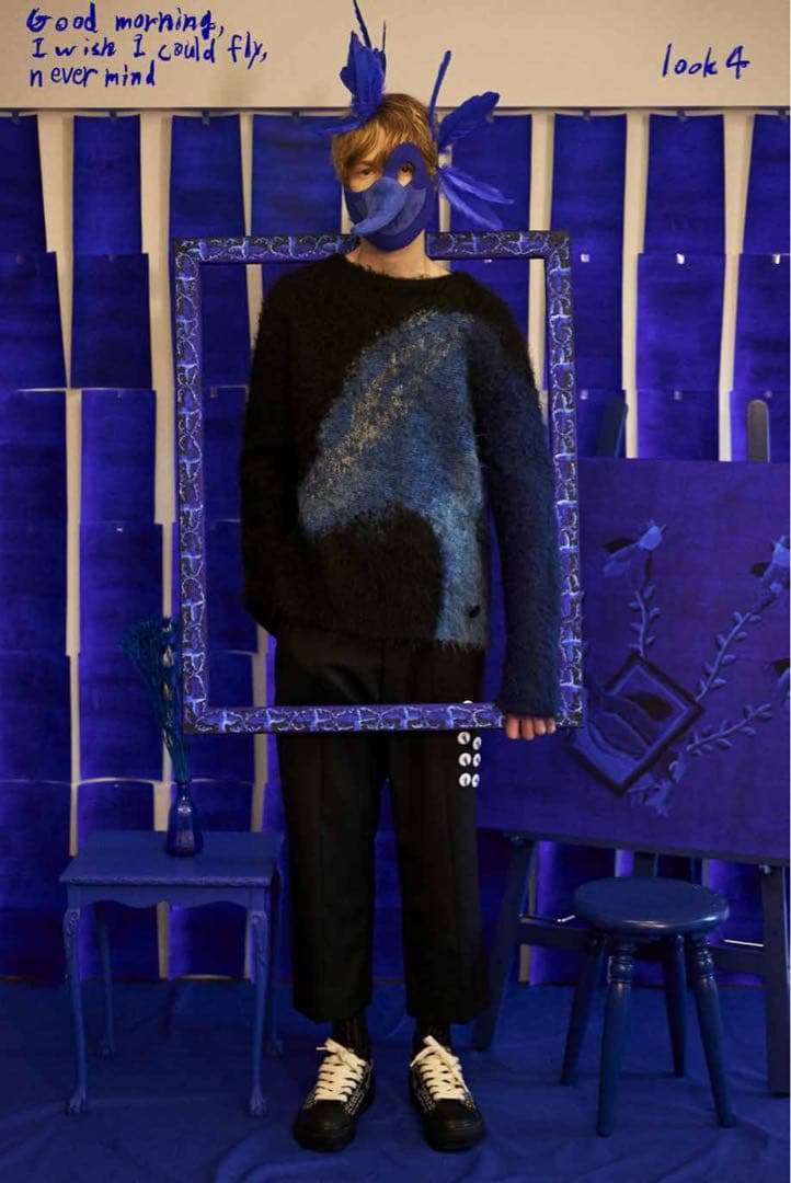 SHINYAKOZUKA Sir, PENGUIN ニット CHARCOAL