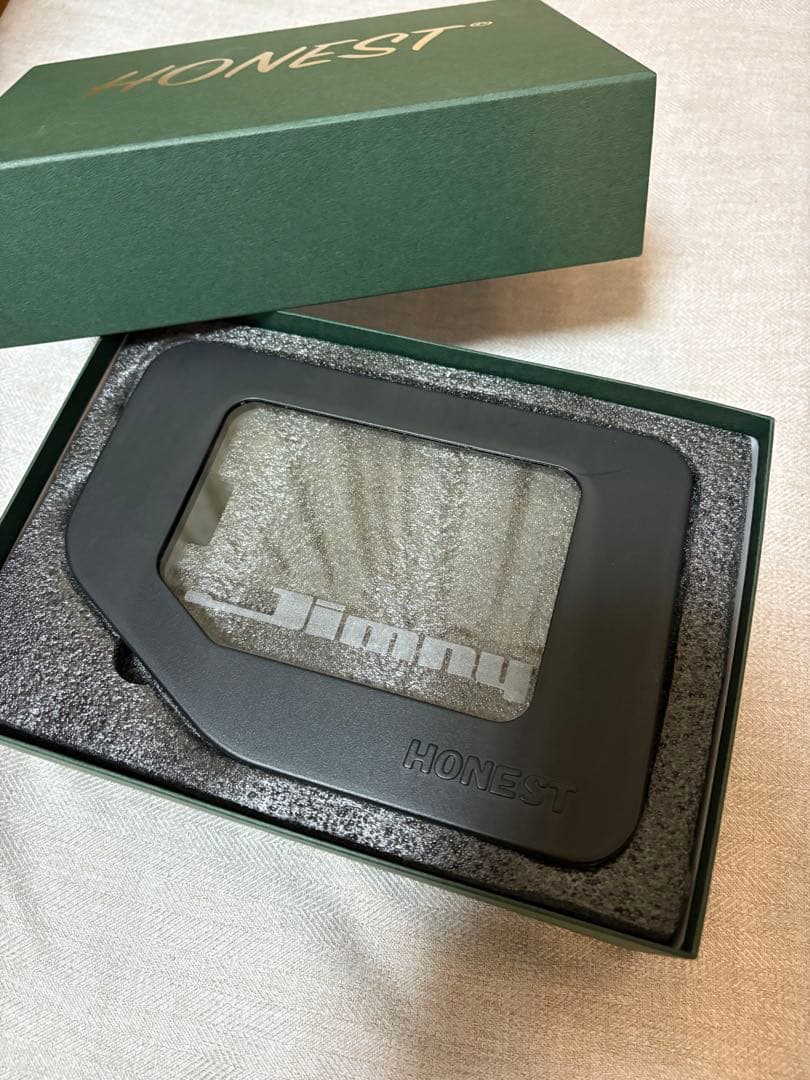 HONEST ジムニー　ガラスリッド箱付き