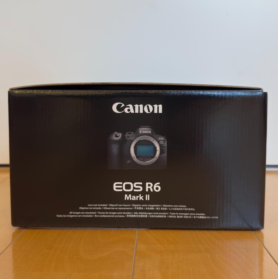 新品未開封 Canon EOS R6 Mark II