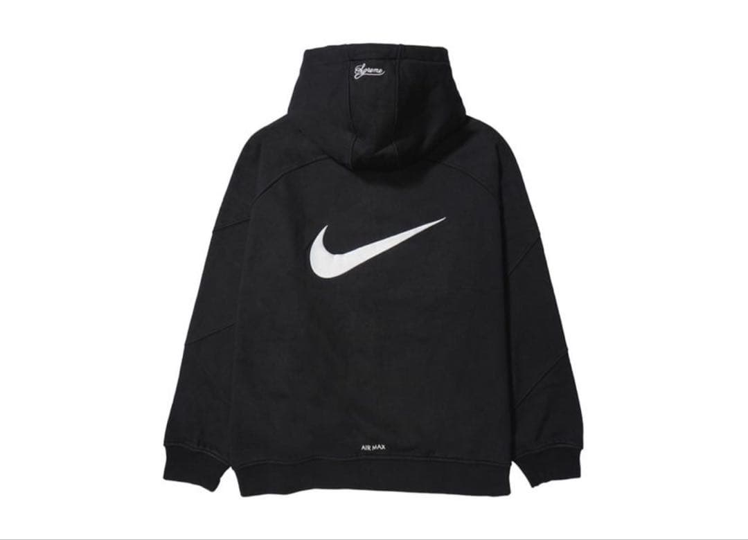 トップス Supreme x Nike Zip Up Hooded \"Black\" L