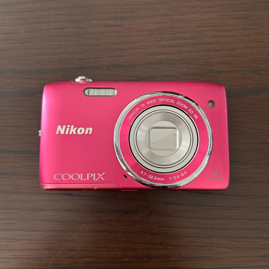 Nikon COOLPIX S3500 デジタルカメラ　ピンク