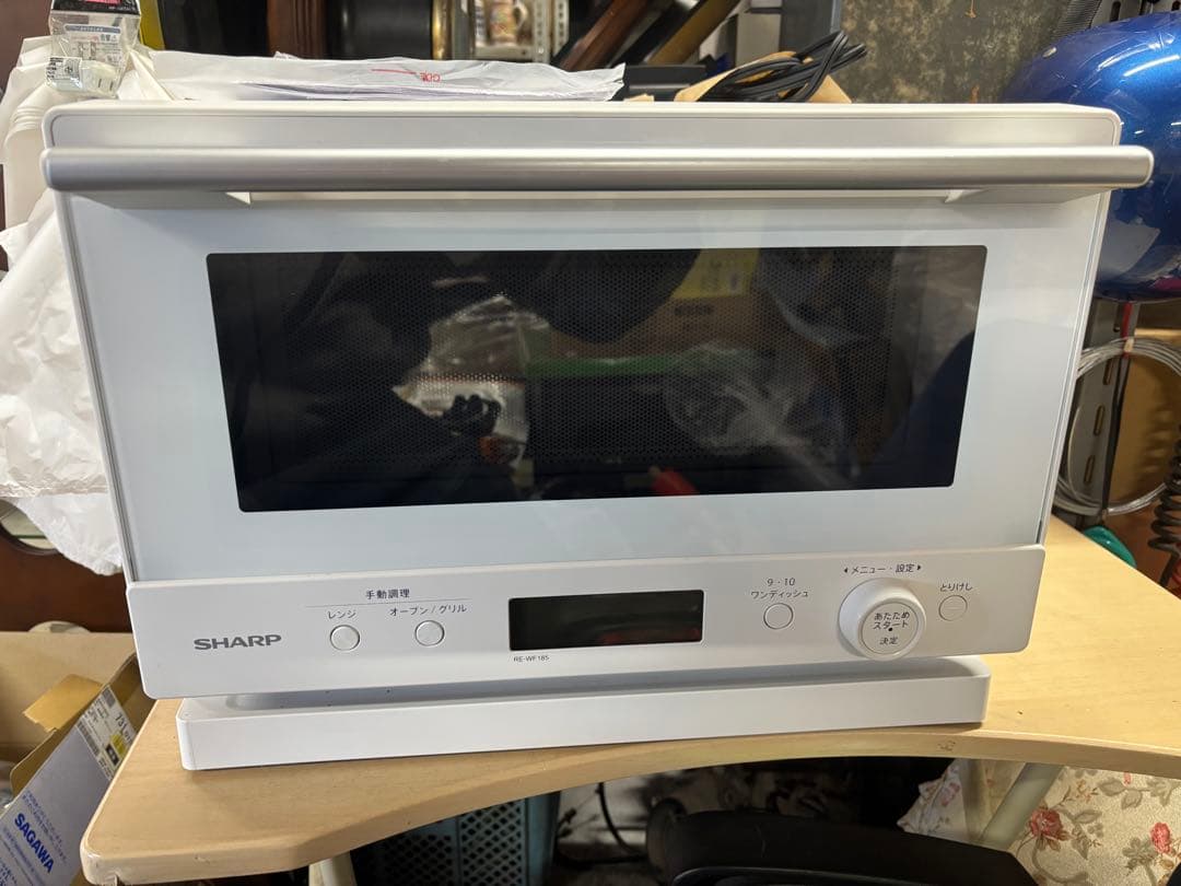 SHARP オーブンレンジ RE-WF185-W ホワイト 2024年製