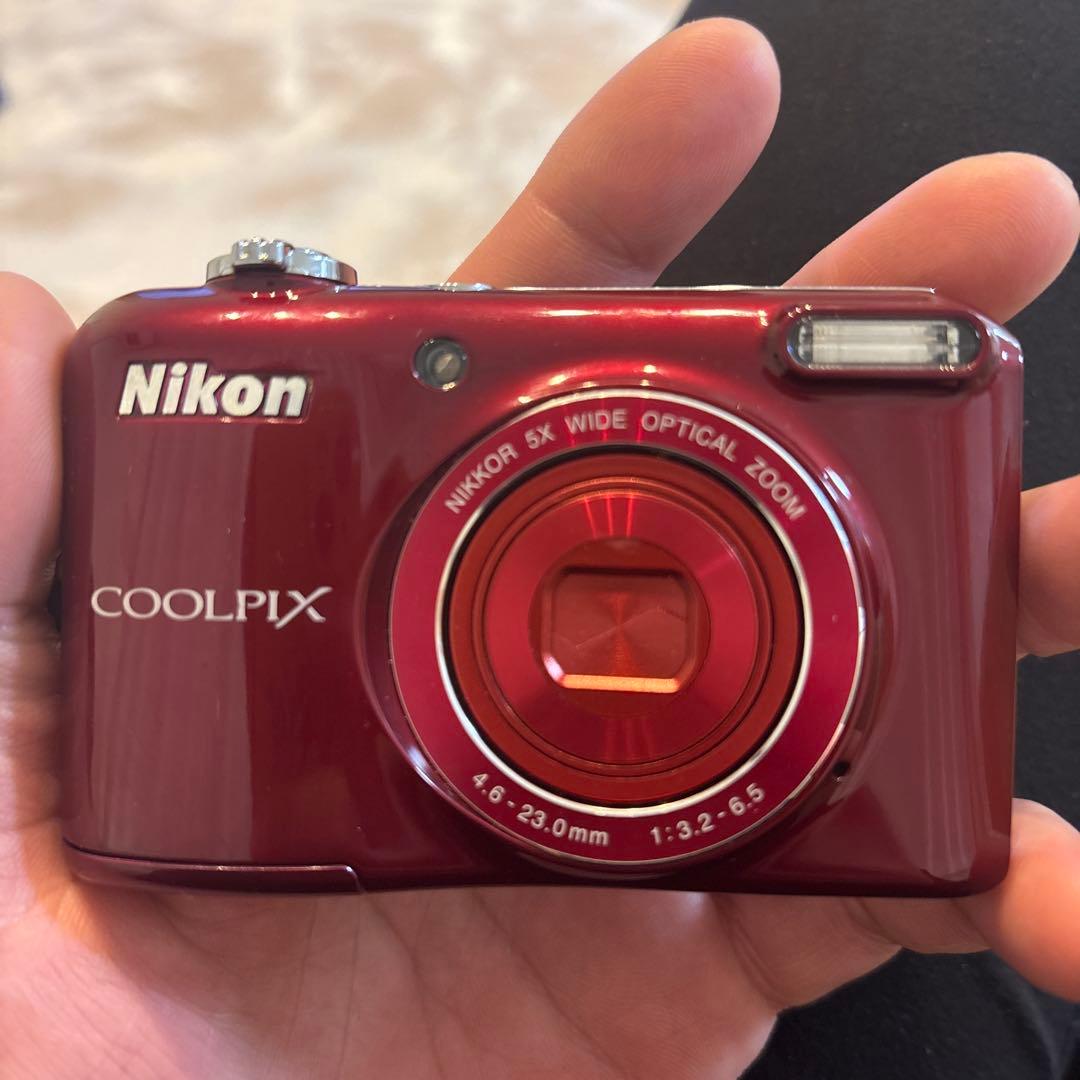 Nikon COOLPIX 赤 コンパクトデジタルカメラ