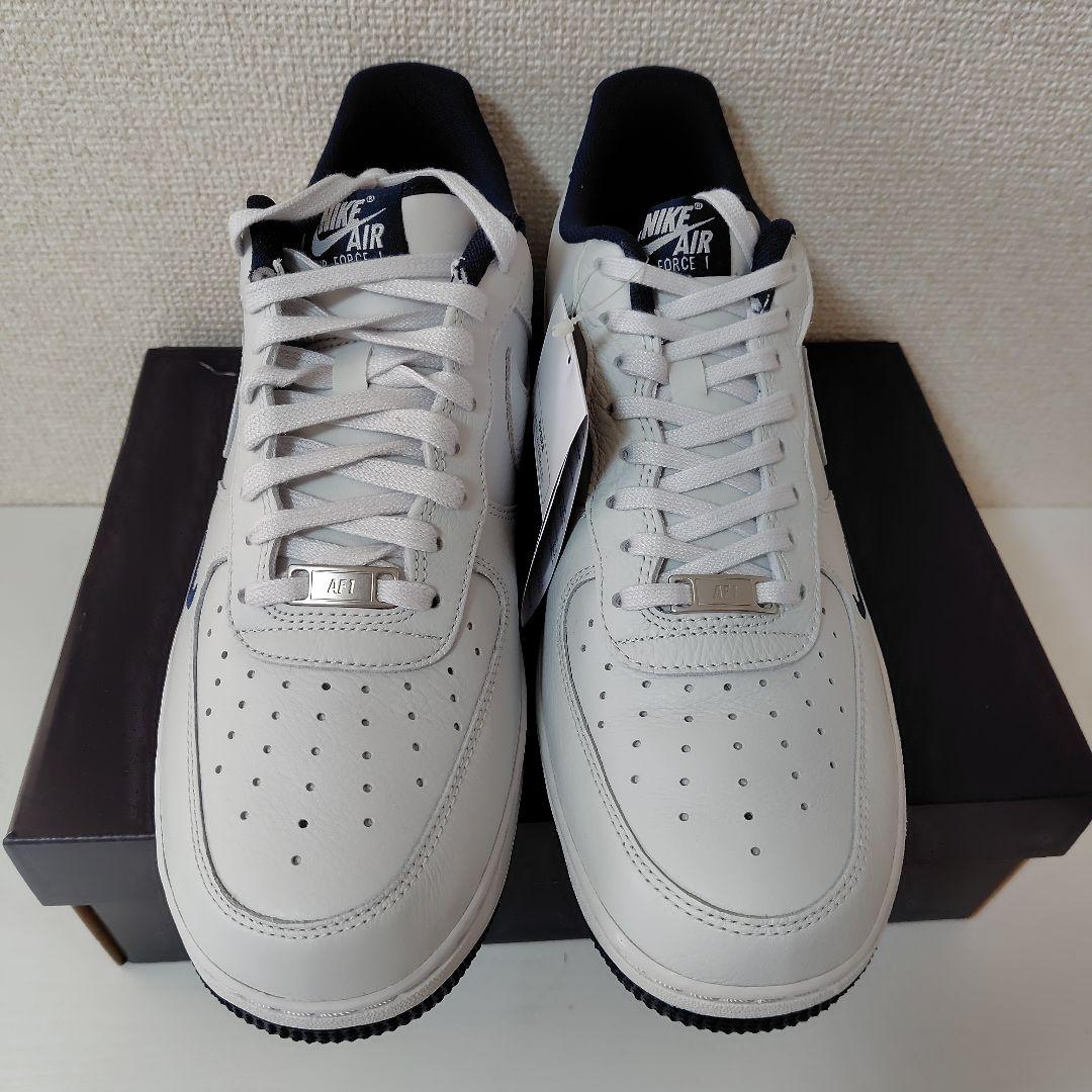 新品 AIR FORCE 1 '07 LV8 ネイビー 紺 29.5