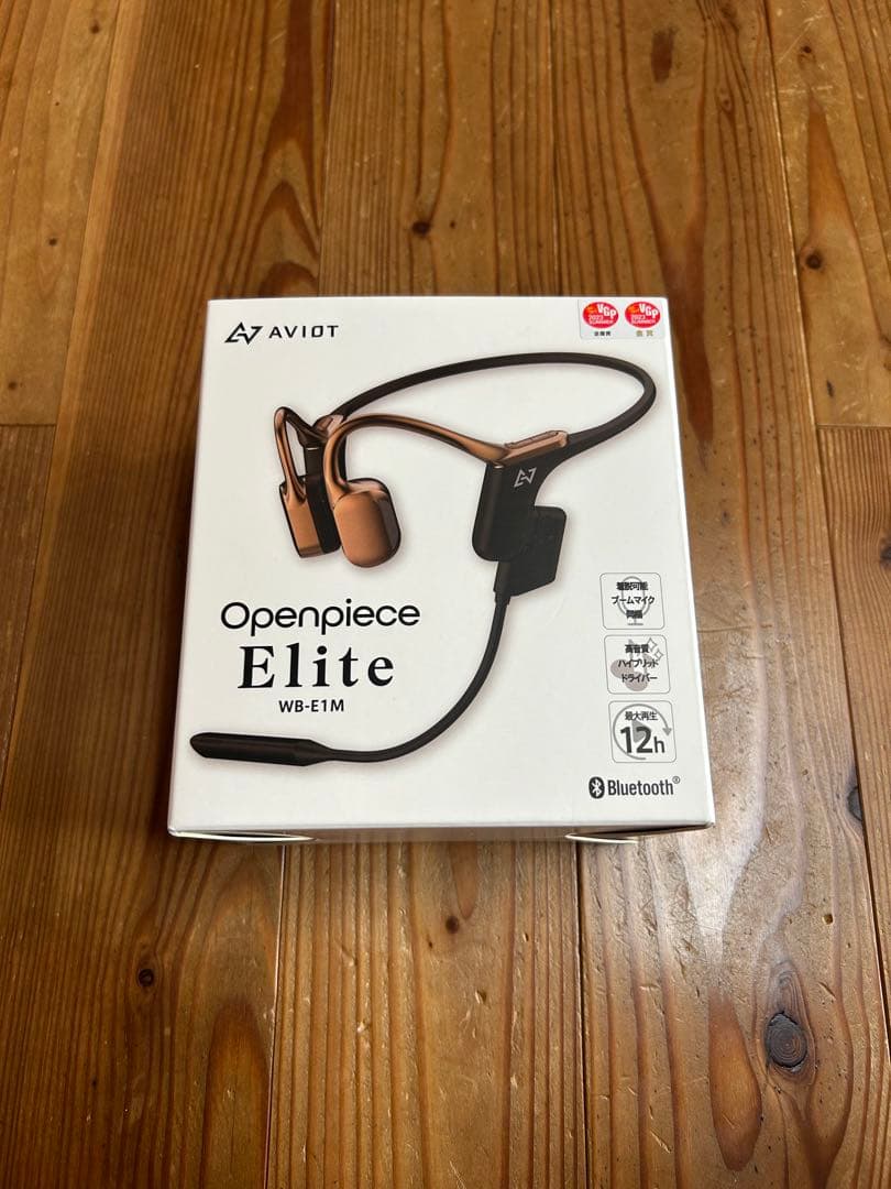 AVIOT WB-E1M 骨伝導 ヘッドセット ブルブームマイク同梱