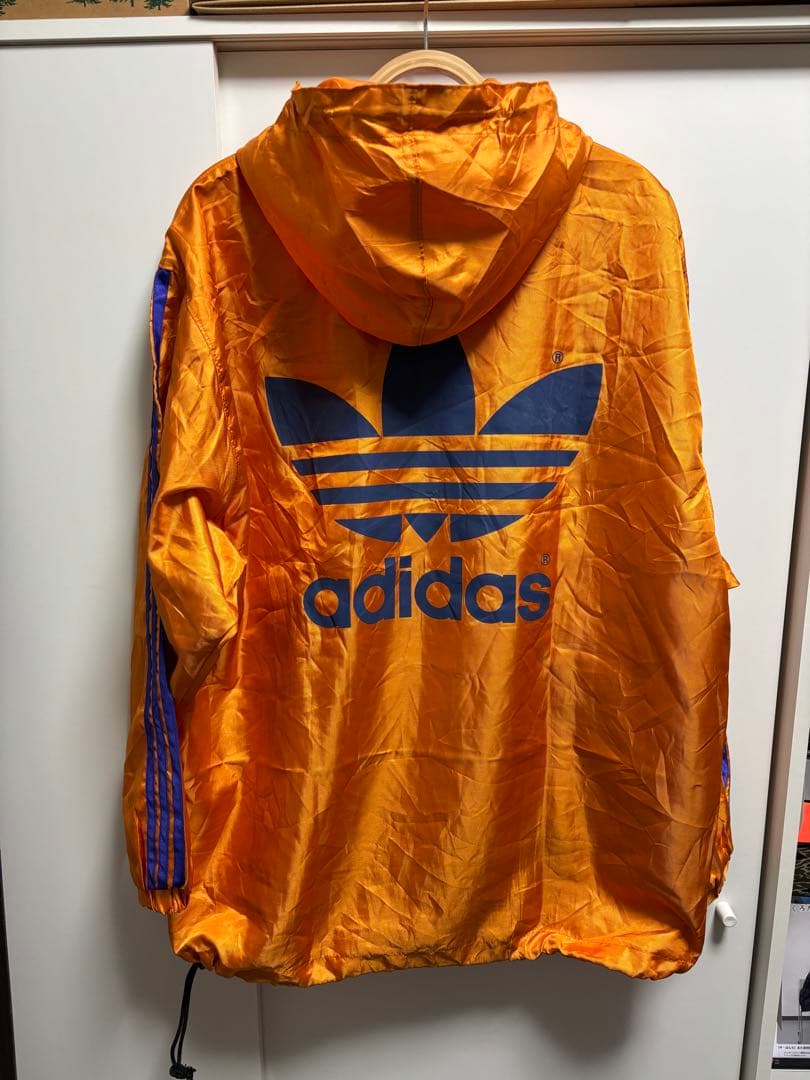 白タグ デサント期 日本製 ナイロンプルオーバージャケット