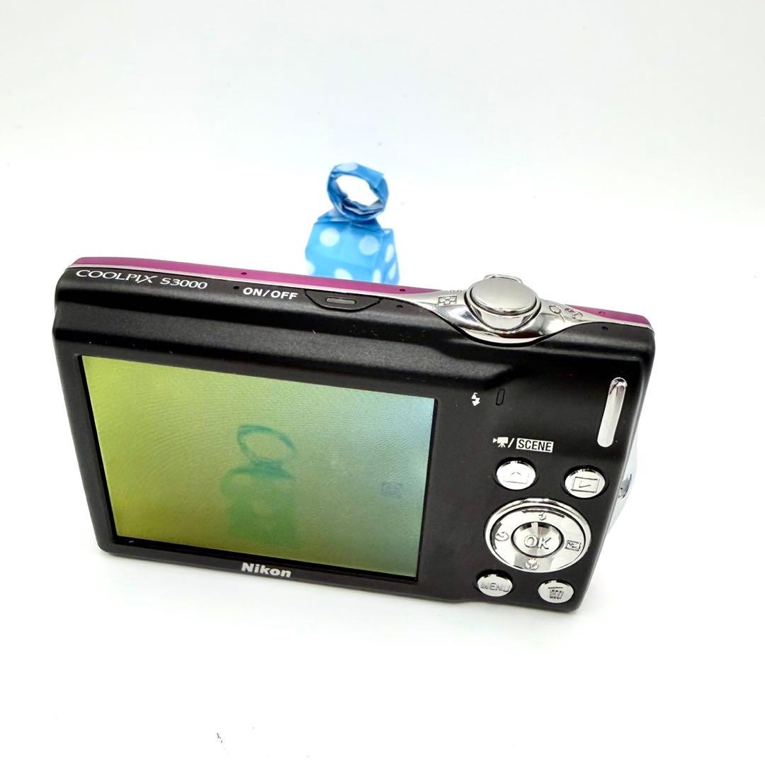 【箱付き】Nikon COOLPIX S3000 コンデジ デジカメ ジャンク