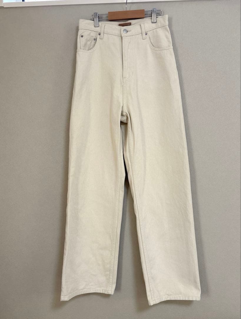 TODAYFUL Cary's Denim 24inch エクリュ デニム