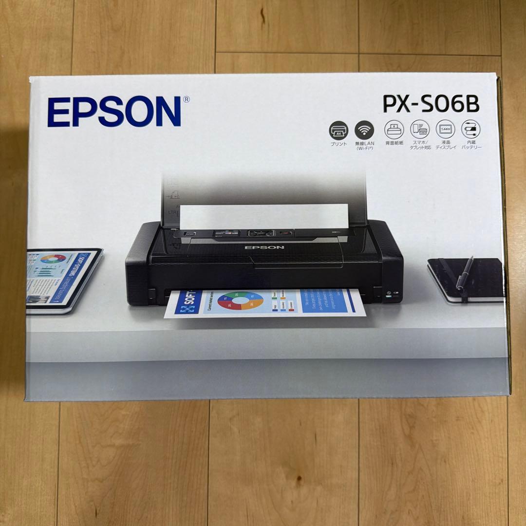 新品未開封　エプソン　ビジネスインクジェットプリンター PX-S06B