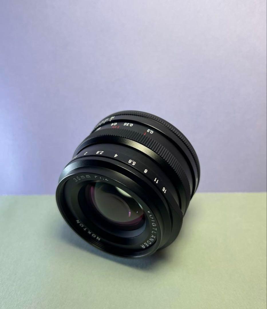 美品 フォクトレンダー NOKTON X-mount 35mm F1.2