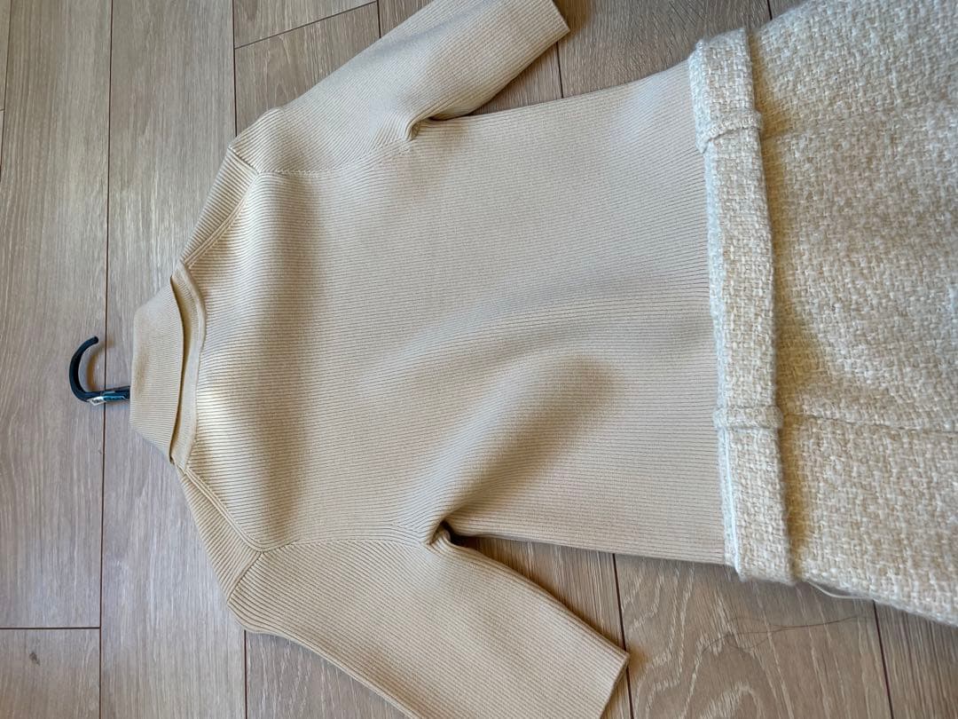 セオリー　ドッキングニットドレス