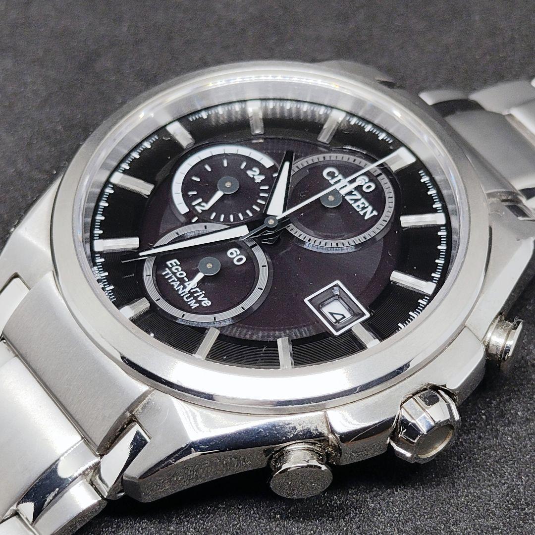 P*e様 【レア 未使用級】Citizen Eco-Drive チタン クロノ