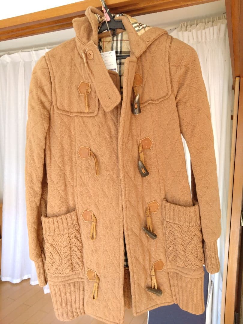 BURBERRY　BLUEREBEL ダッフルコート