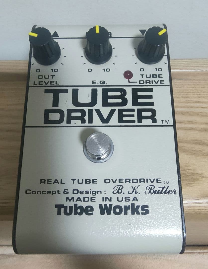 ★TUBE Dオーバードライブ/TubeWorksエフェクターUSA製