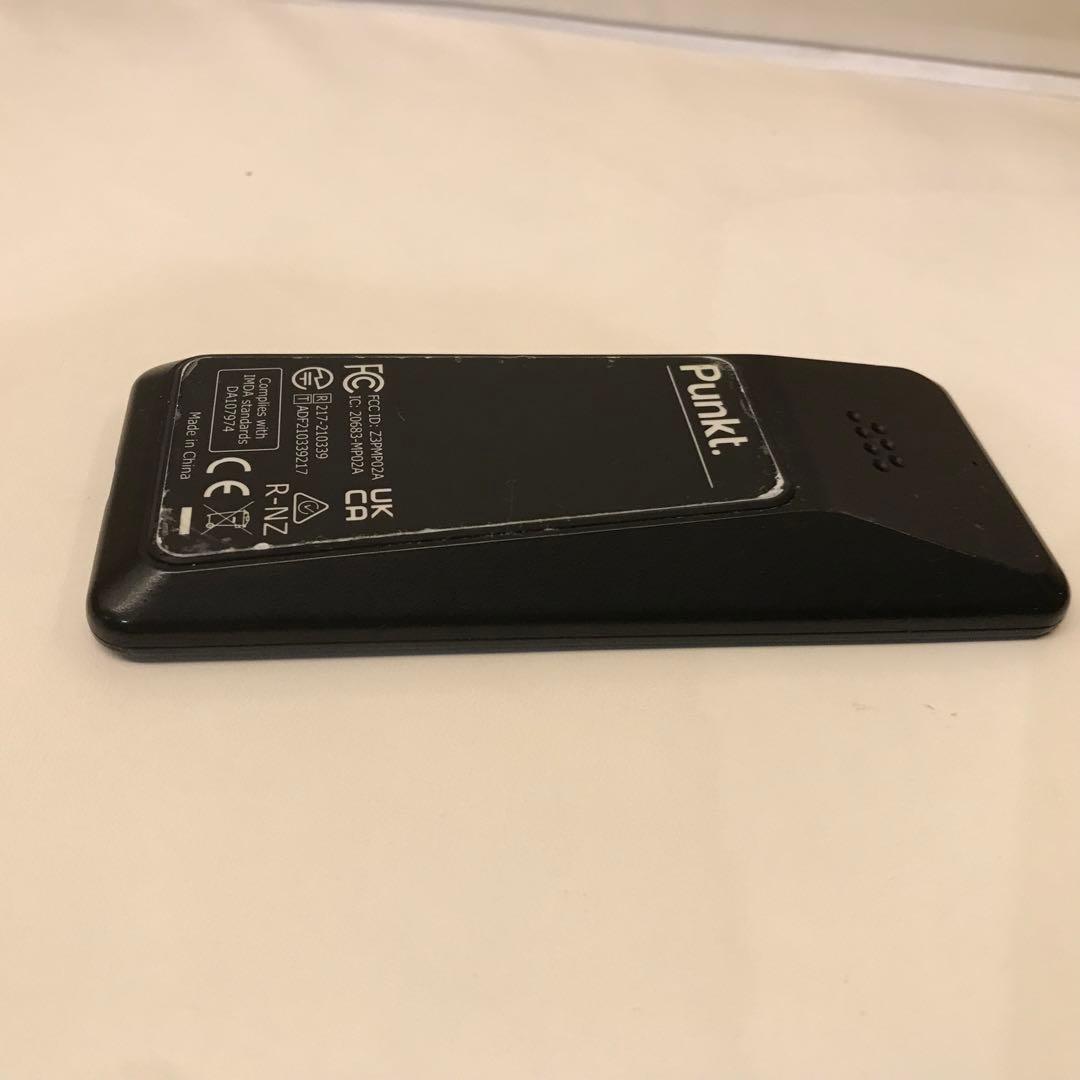美品　Punkt. MP02 シンプル携帯 ミニマリズム 動作確認済 1600