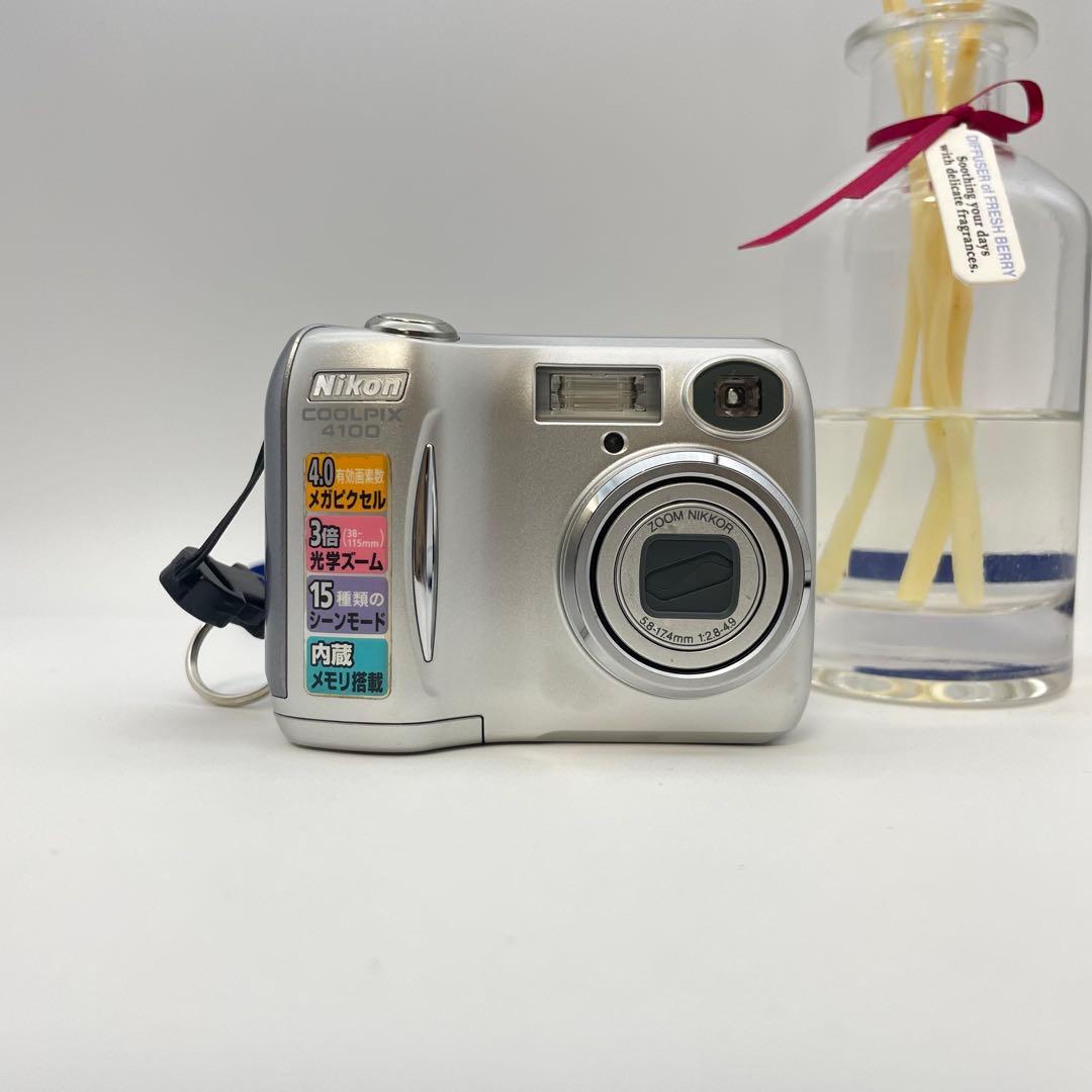 スマホ転送OK✨Nikon coolpix 4100✨動作確認済 単三電池♪
