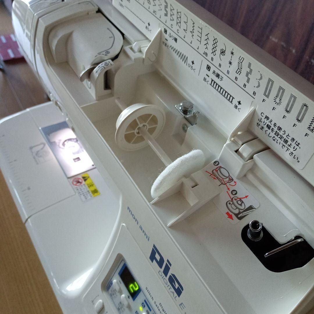 シンガーコンピュータミシン本体　モナミ　分解整備済み　美品　自動糸切り