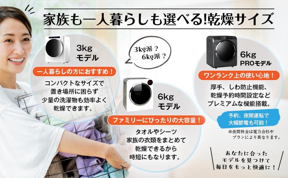 Yoquna 乾燥機 6kg pro UV照射 除菌機能 上パネル 銀色 Y18