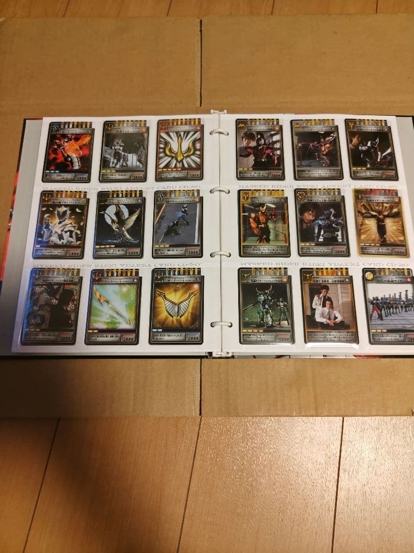 仮面ライダー龍騎 コンプリート カード ファイル アドベントカード　２２６枚