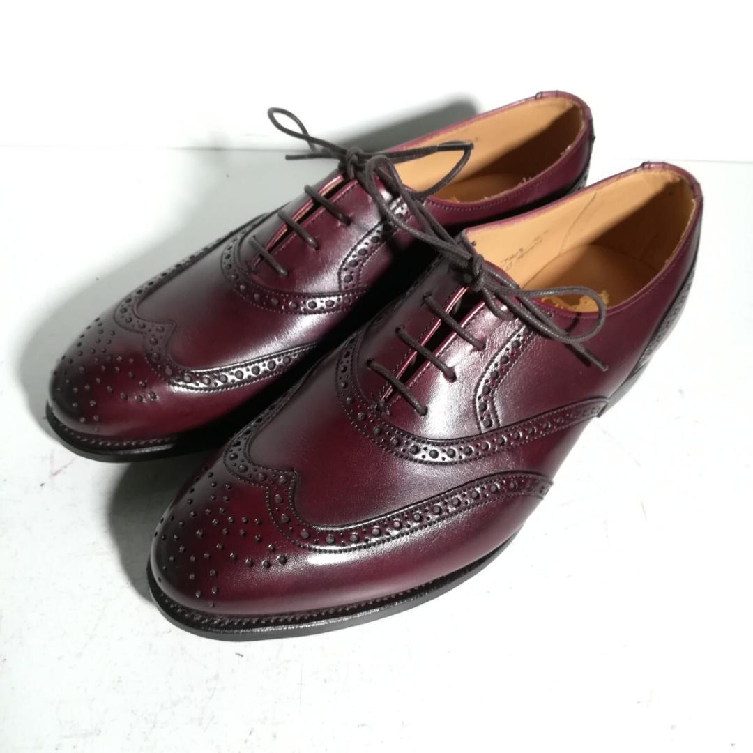 c1036 新品同様 クロケット&ジョーンズ Jenny ウイングチップ 4C