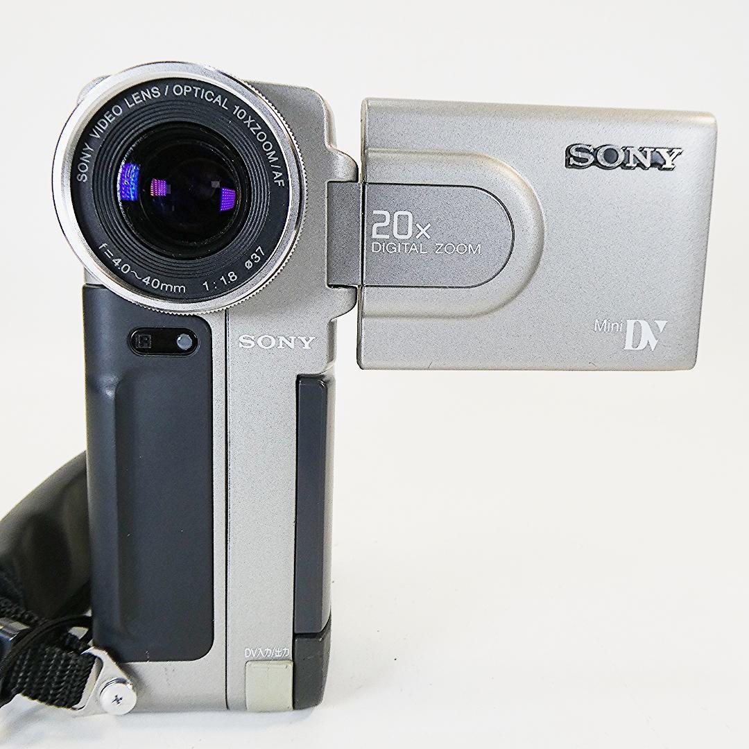 動作品 ソニー DCR-PC7 MiniDV ビデオカメラ ダビングに最適 !