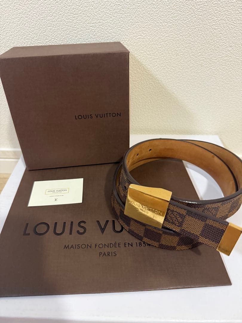 ルイヴィトン　ダミエ　ベルト