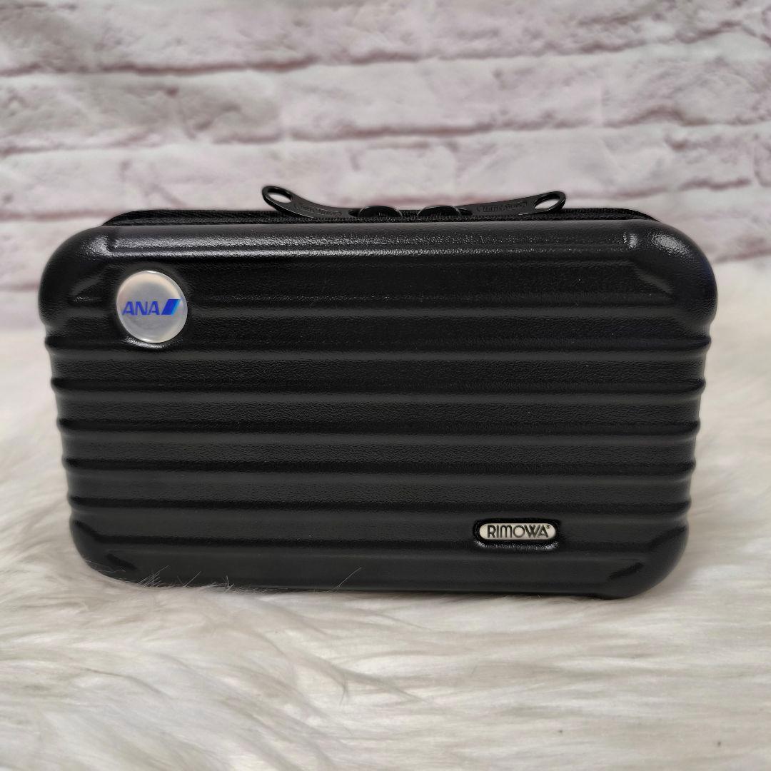 ANA x RIMOWA トラベルポーチ ファーストクラスアメニティ　 ブラック