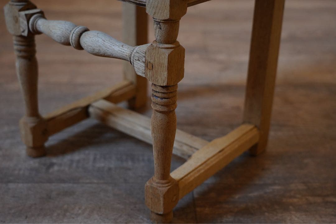 フランスアンティーク　ロレーヌチェア 古い木製の椅子 イス ダイニングチェア