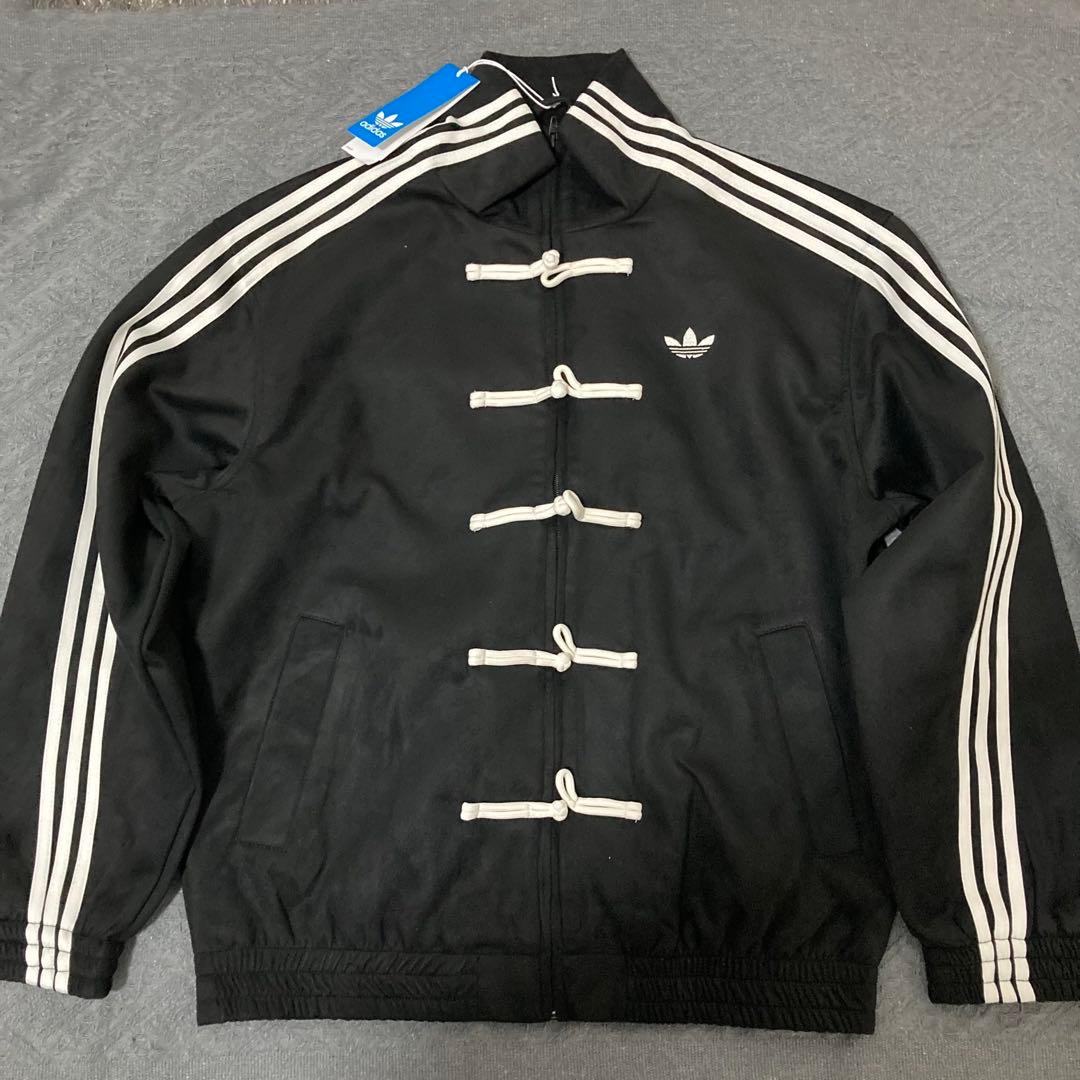 adidas アディダス 中国限定 巳年チャイナトラックジャケット ブラックM