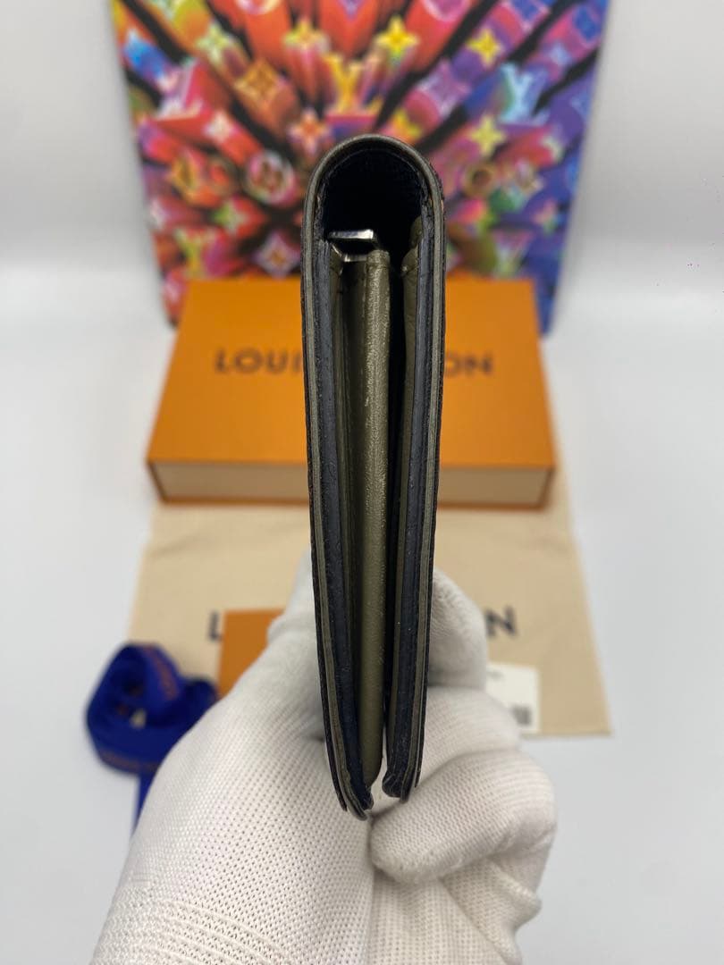 美品‼️ 新型　ルイヴィトン 長財布 ポルトフォイユ ブラザ ダミエグラフィット黒