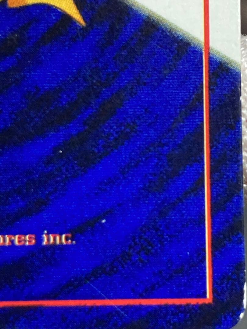 インクずれ　イマクニ? hp？　promo　光沢あり　プロモ　pmcg 旧裏面