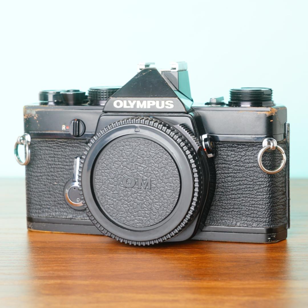 完動品◎オリンパス OM-1 ボディ ブラック フィルムカメラ #68
