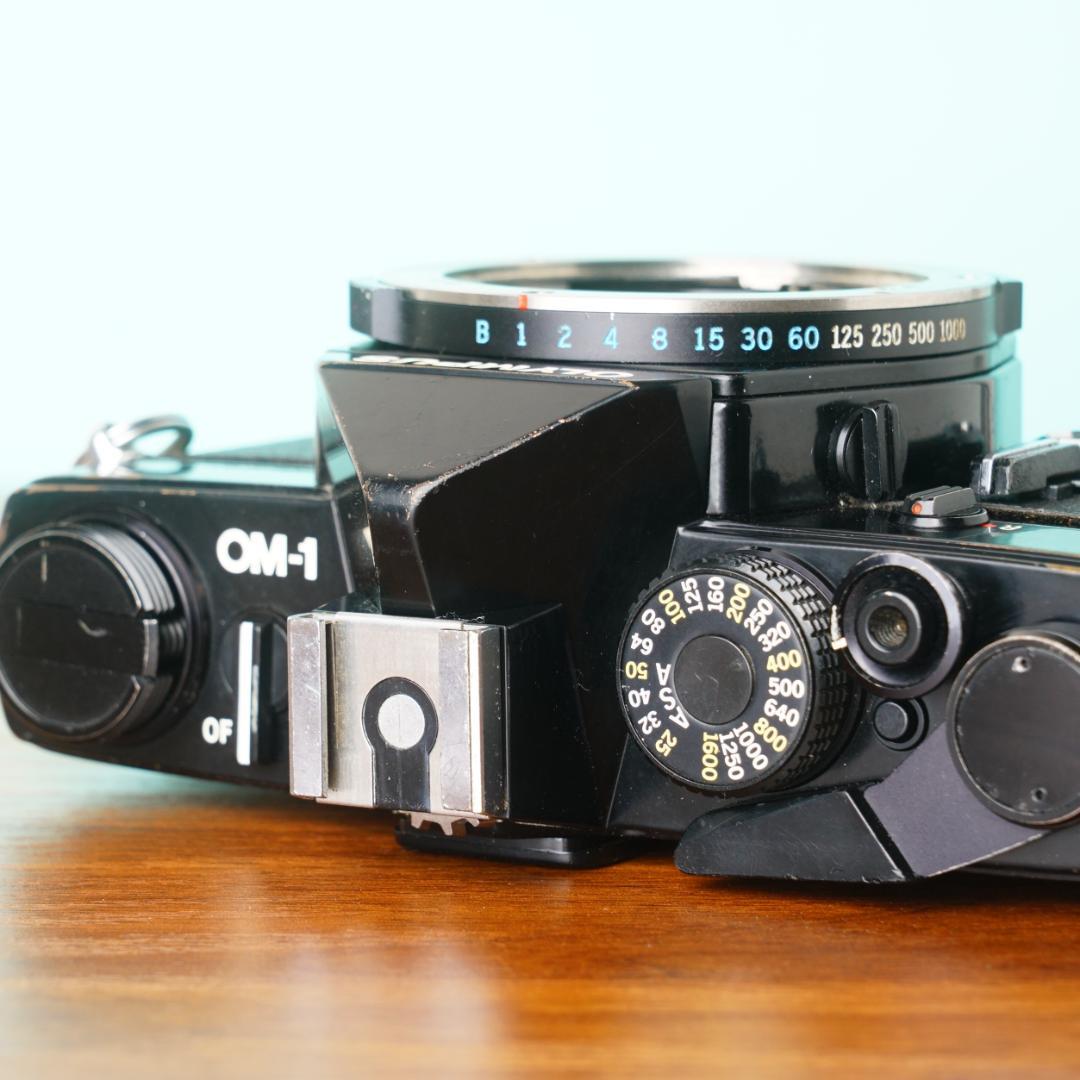 完動品◎オリンパス OM-1 ボディ ブラック フィルムカメラ #68