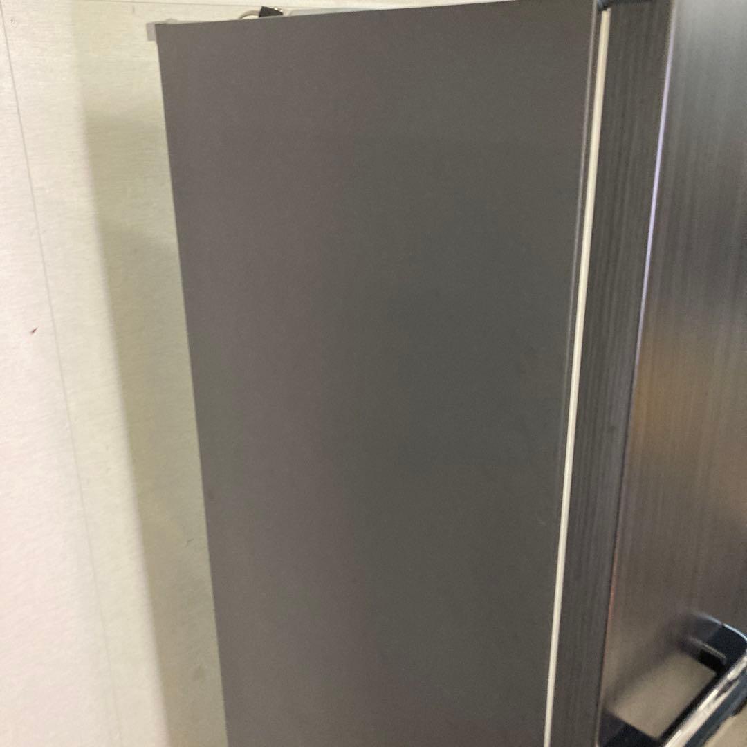 【高年式美品】自動製氷付きダークウッド仕上げ 4ドア冷蔵庫 3引き出し