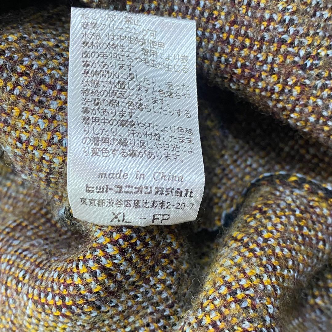 FRED PERRY x BEAMS アーガイルニット XLサイズ