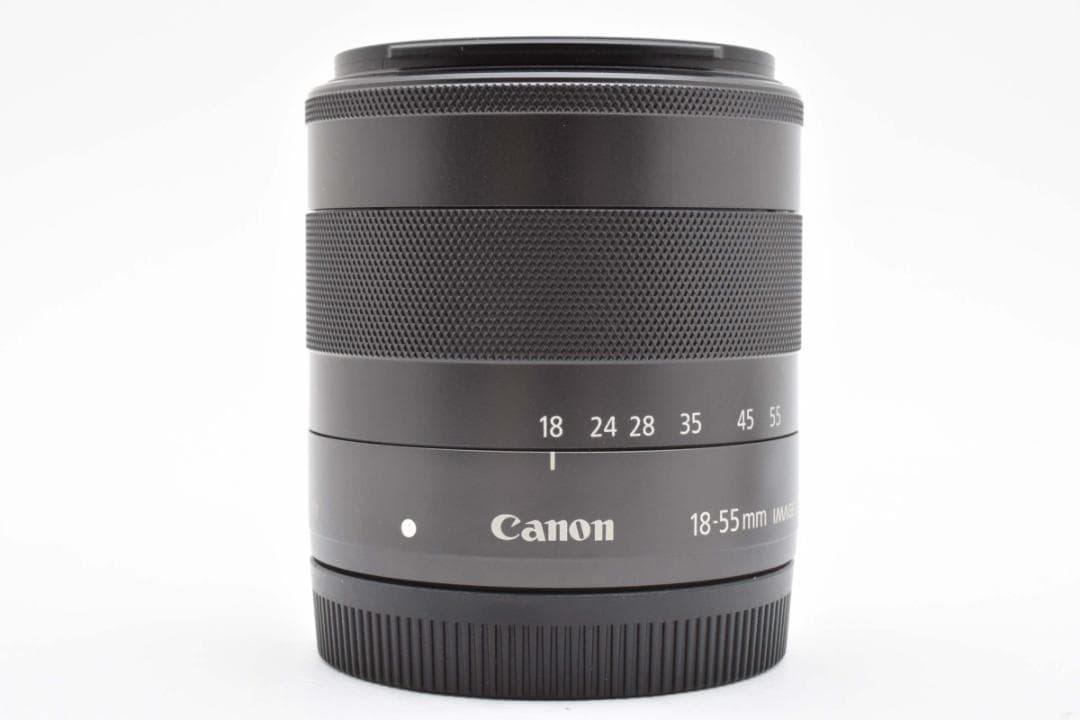 超美品 キヤノン レンズ EF-M 18-55mm 3.5-5.6 IS STM