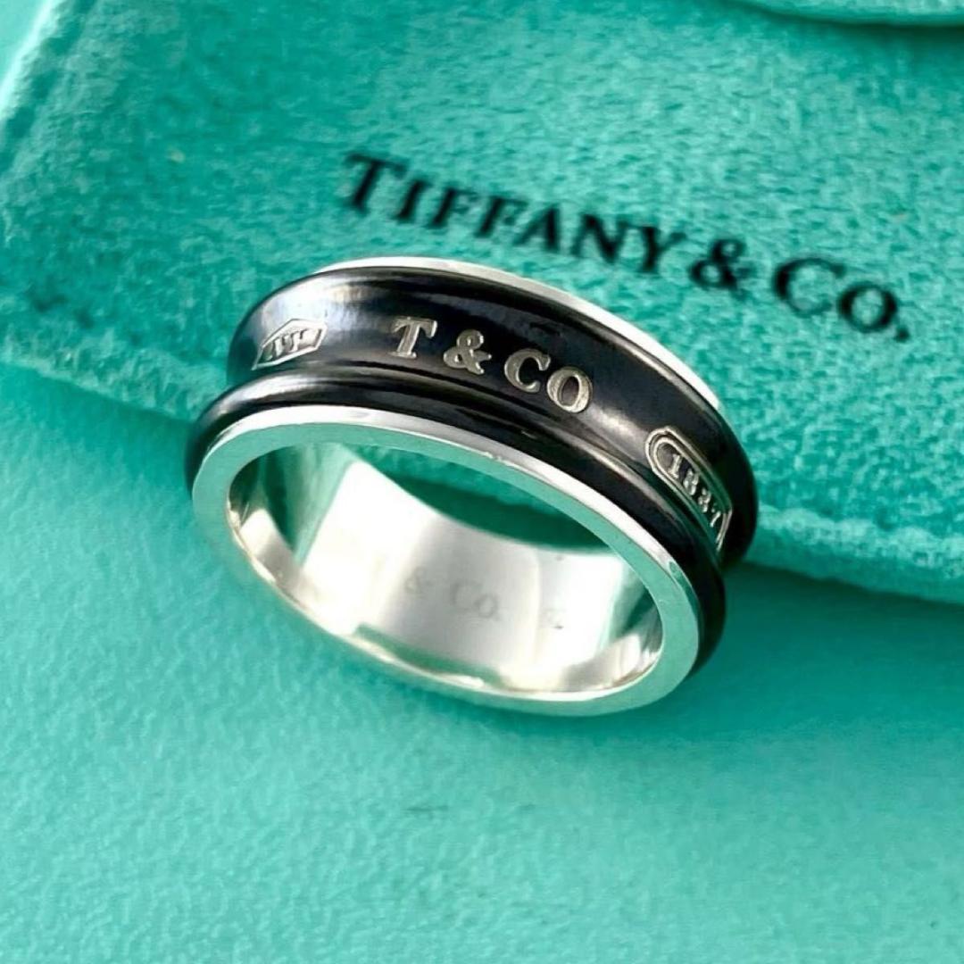 ティファニー 20号 1837 ナロー リング 925 チタン XG7fe