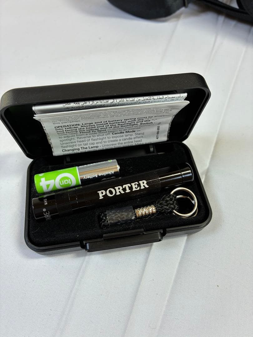 [未使用級] PORTER HEAT メッセンジャーバッグ 黒