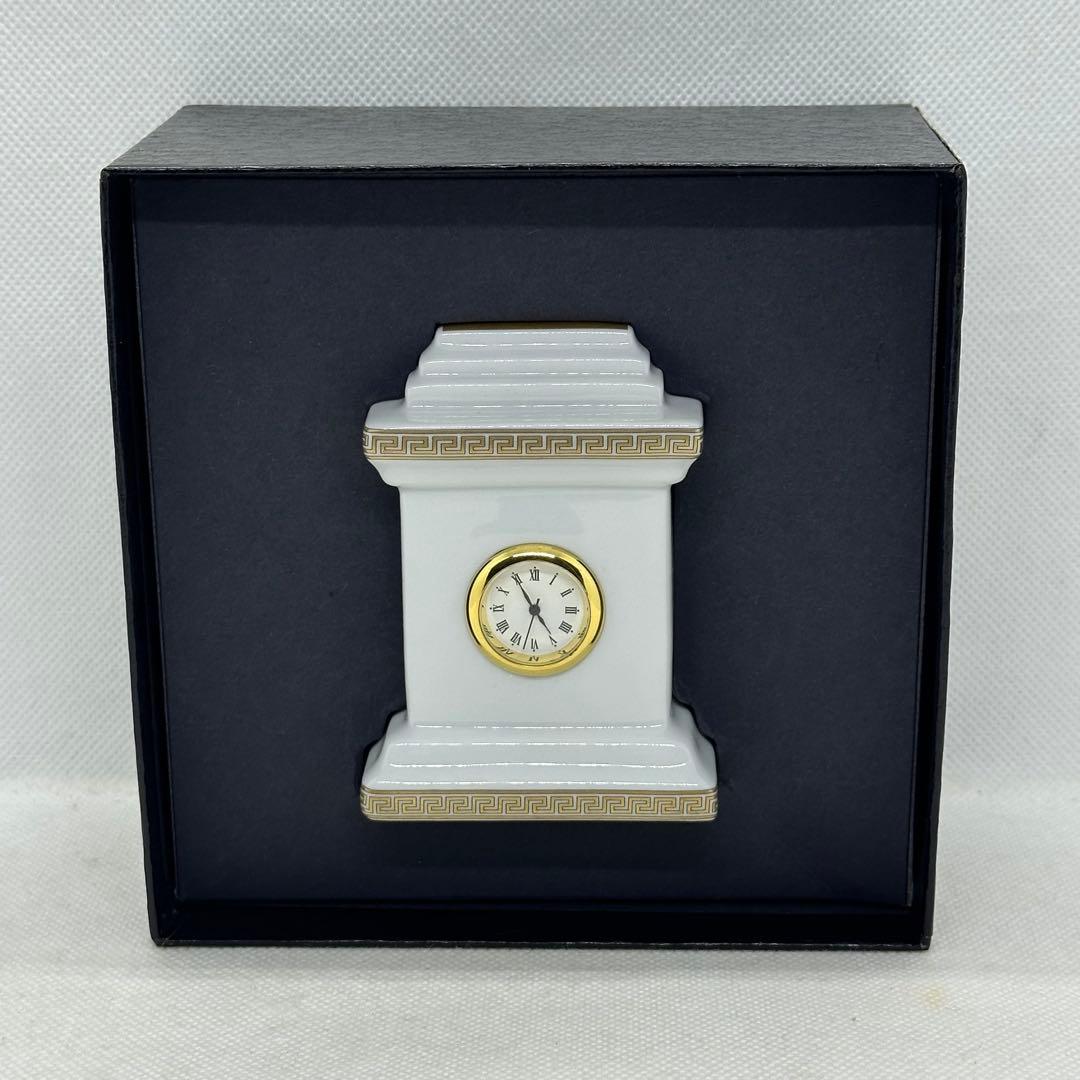 希少 未使用 ローゼンタール×ヴェルサーチ 置時計