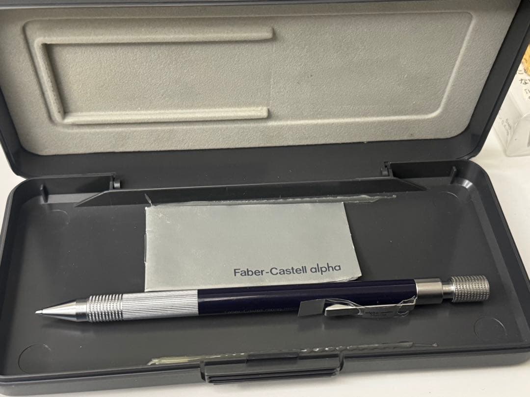 Faber-Castell alpha-matic marine 廃番シャープ