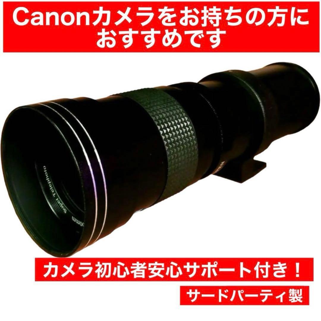 Canonカメラをお持ちの方おすすめ！遠距離撮影レンズ！カメラ初心者サポート付き