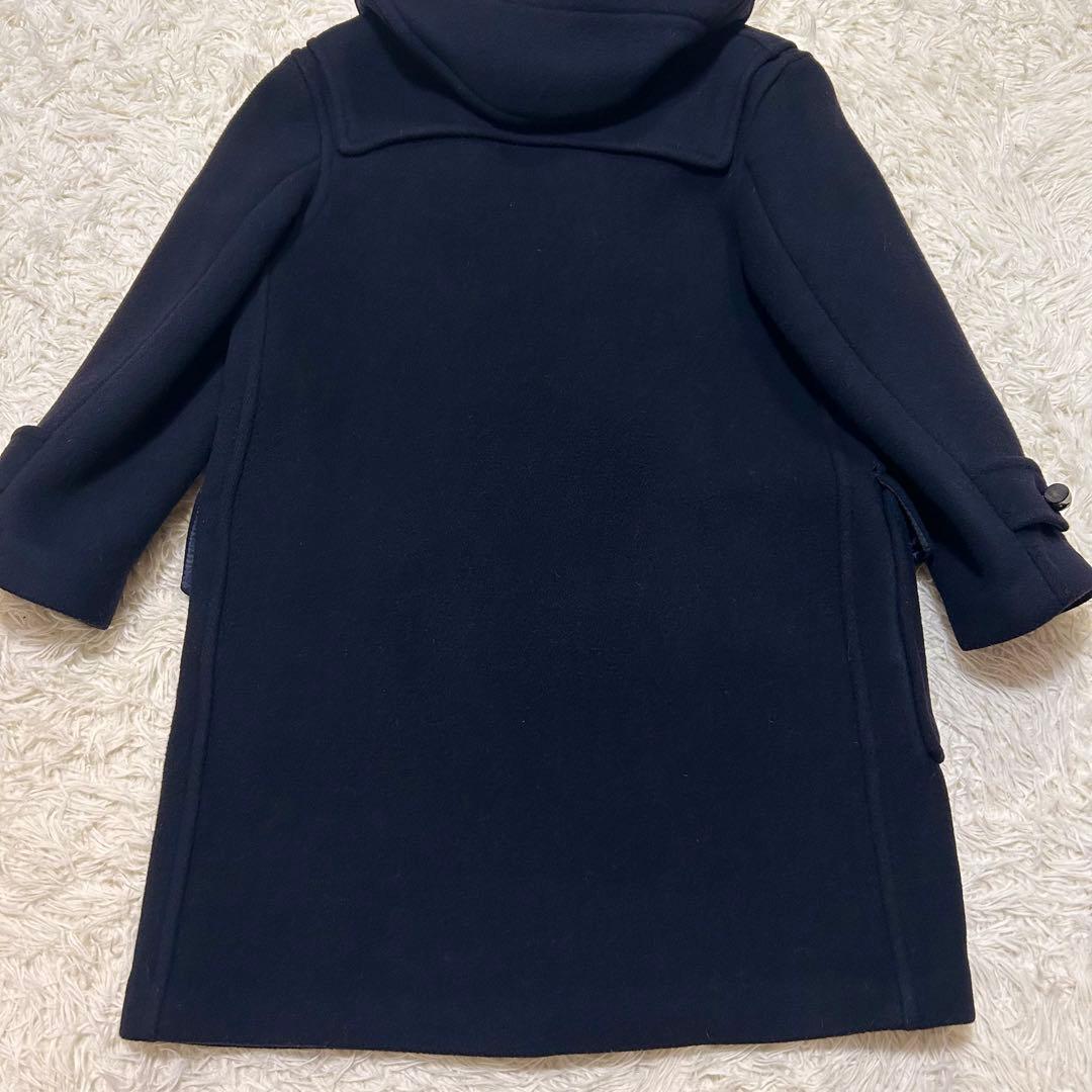 BURBERRY バーバリー　ダッフルコート　ノバチェック　ネイビーフリーサイズ