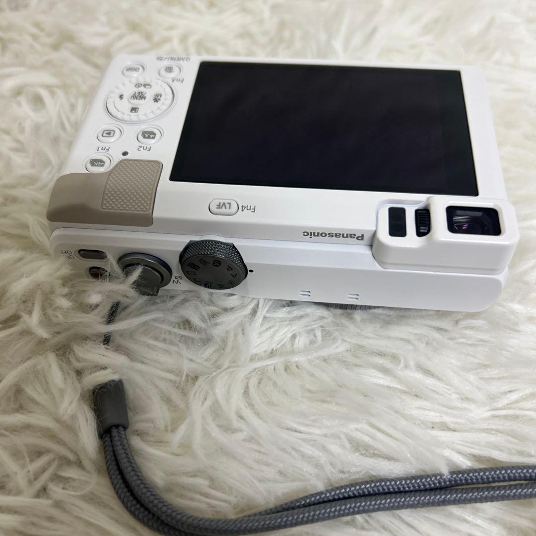 【極美品】Panasonic DMC-TZ85 ホワイト 4K撮影